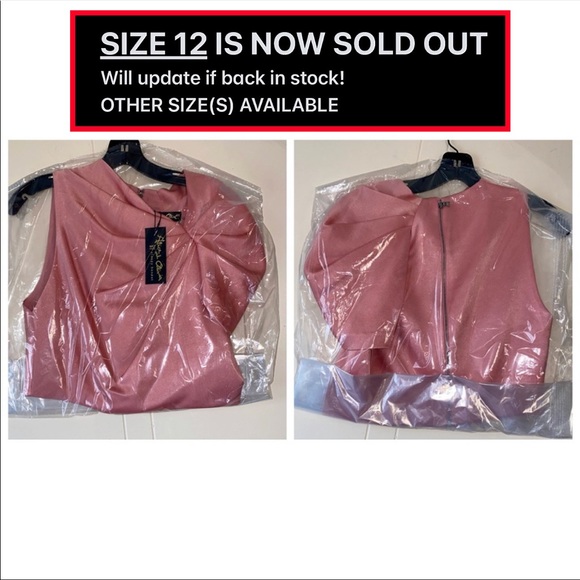 Alice + Olivia Ada Light Pink Ruffle Crop Top - Picture 11 of 16